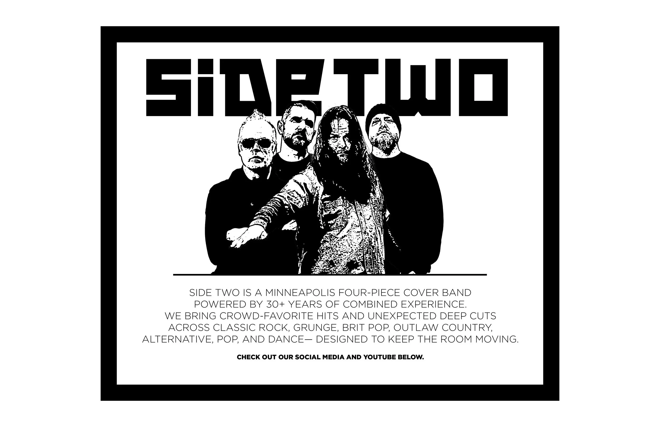 SIDE TWO - Rock n Roll Cover Band from the Twin Cities, MN